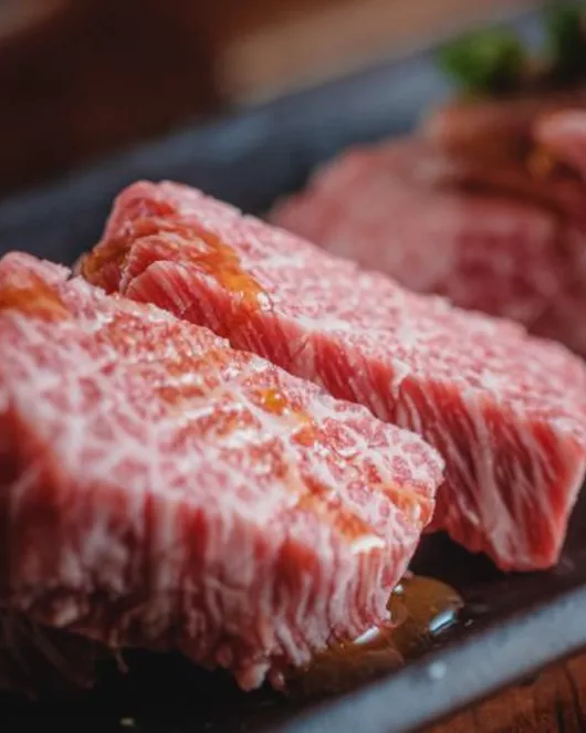 Wagyu special set meal course